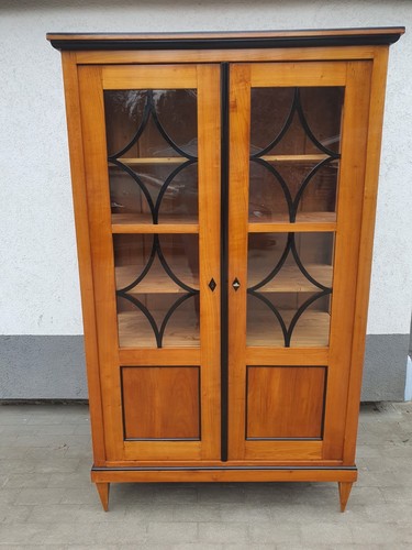Biedermeier vitrine - biedermeier, in