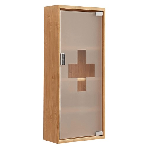 Medizinschrank aus bambus - aus,