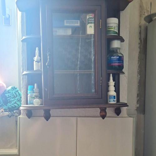 Wandschrank holz braun - wandschrank,