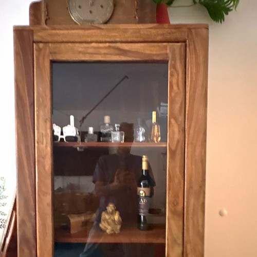 Vitrine holz glas braun - vitrine, holz/glas