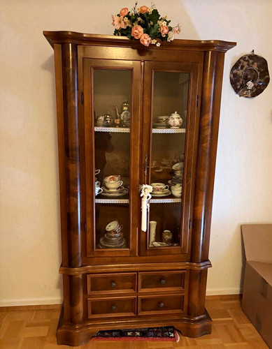 Vintage retro vitrine - vintage/retro,