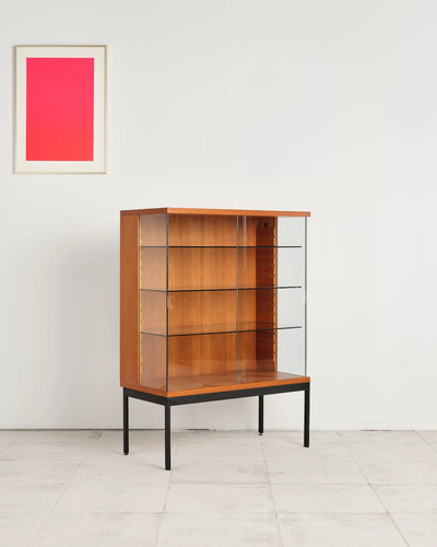 Mid century teak vitrine von - mid,