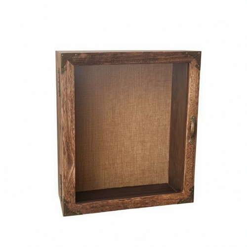 Schattenbox mit glastür - schattenbox,
