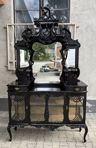 Tolle viktorianische vitrine - tolle,