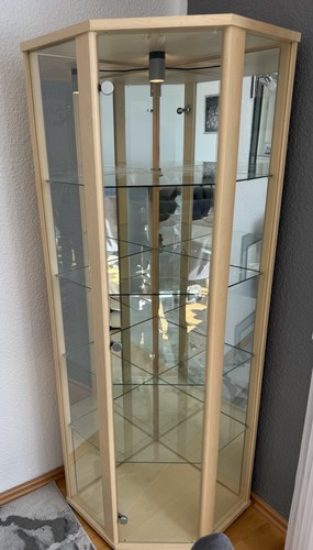 Glasvitrine mit beleuchtung - glasvitrine,