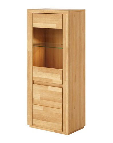 Vitrine kernbuche cm - kernbuche, 60